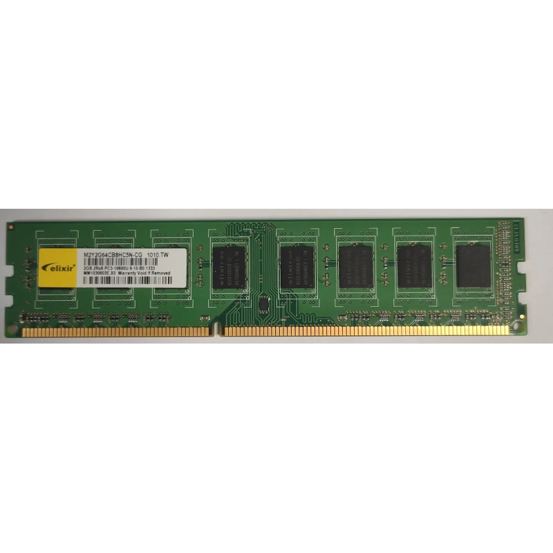 Elixir2GB 2Rx8 PC3-10600U-9-10-B0.13332GB