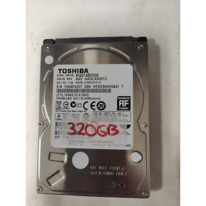 TOSHIBA320GB
