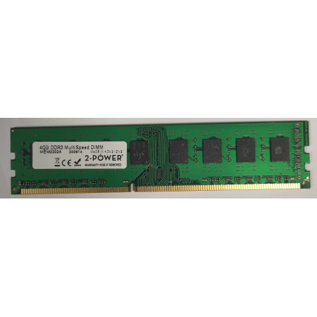 2-POWER4GB DDR3 MULTISPEED DIMM4GB