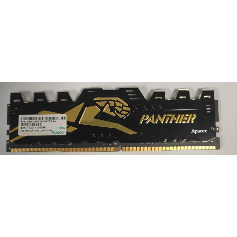 Apacer4GB UNB DDR4 2400 CL16-16-16-364GB