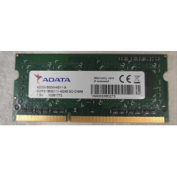 ADATADDR3 1600(11) 4GBX8 SO-DIMM4GB