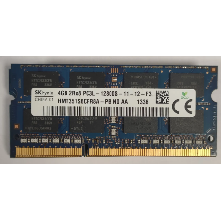 Hynix4GB 2Rx8 PC3L-12800S-11-13-B44GB