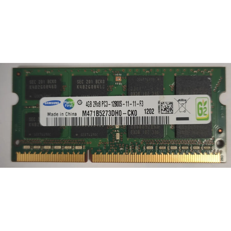 Samsung4GB 2Rx8 PC3L-12800S-11-11-F34GB