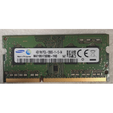 Samsung4GB 1Rx8 PC3L-12800S-11-13-B44GB