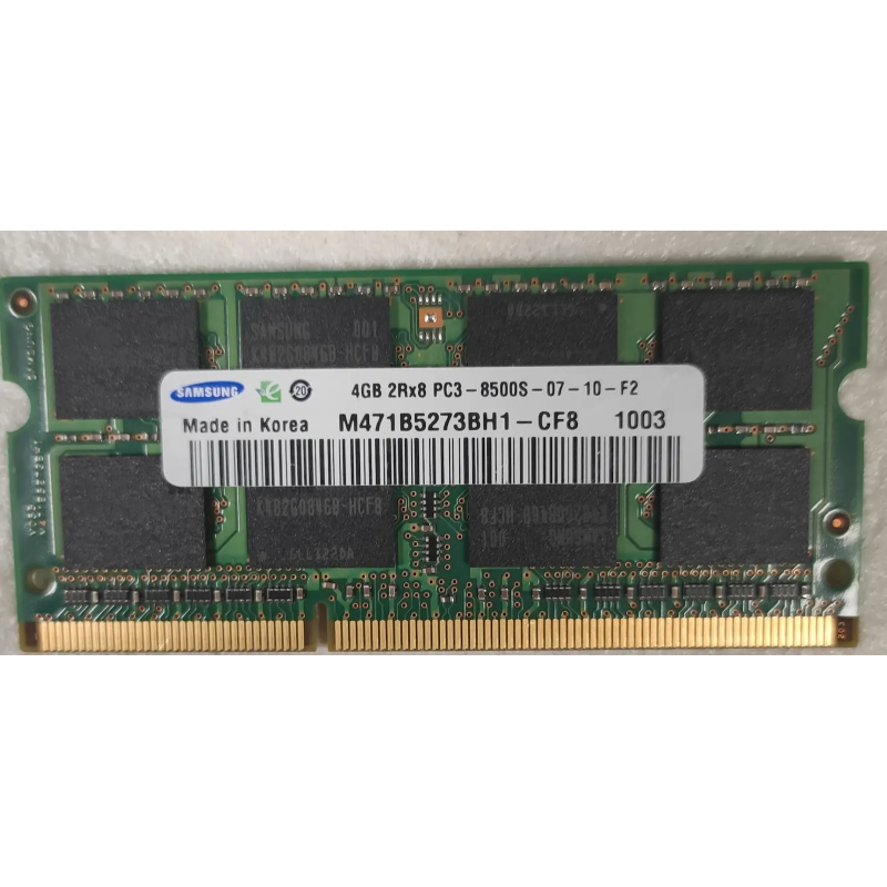 Samsung4GB 2Rx8 PC3-8500S-07-10-F24GB