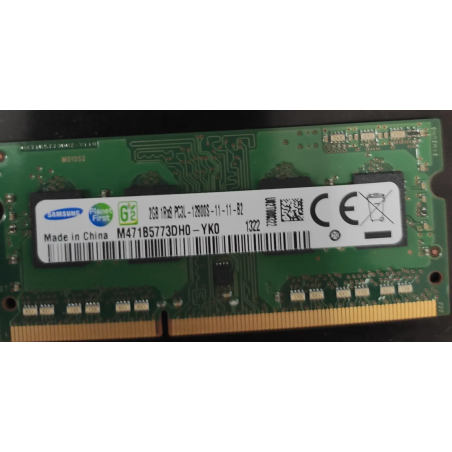 Samsung2GB 1Rx8 PC3L-12800S-11-11-B22GB