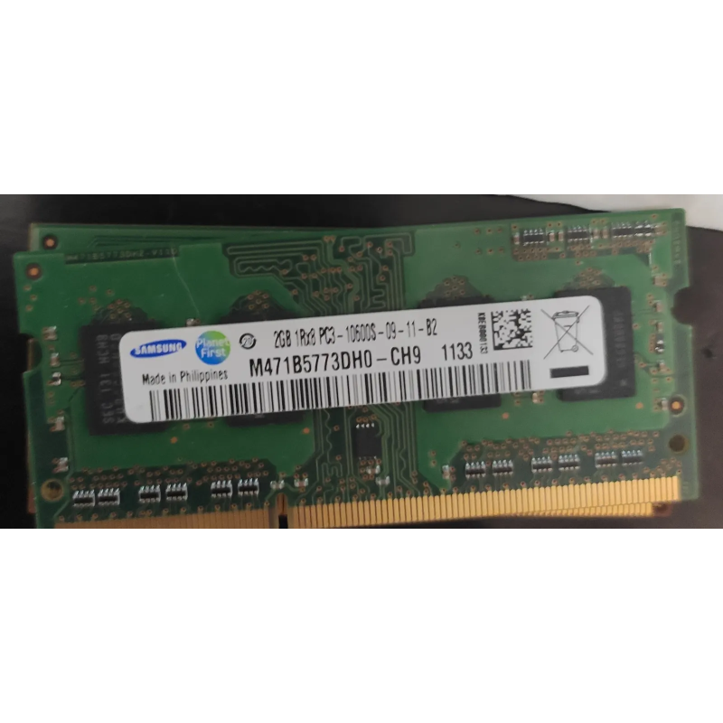 Samsung2GB 1Rx8 PC3-10600S-9-11-B22GB