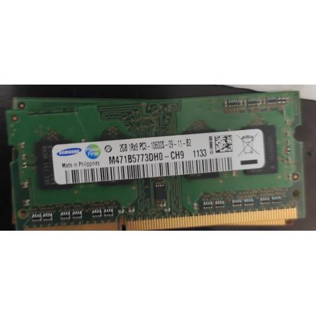 Samsung2GB 1Rx8 PC3-10600S-9-11-B22GB