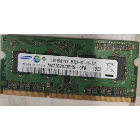 Samsung2GB 1Rx8 PC3-8500S-07-10-ZZZ2GB