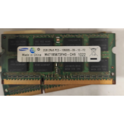 Samsung2GB 2Rx8 PC3-10600S-09-10-F22GB