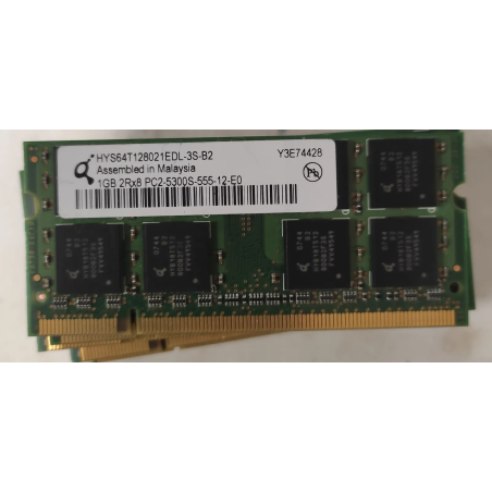 Quimonda1GB 2Rx8 PC2-5300S-555-12-E01GB