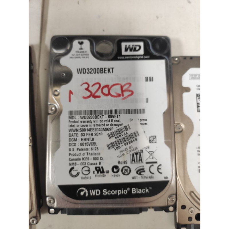 WDWD3200BEVT-60V5T1320GB