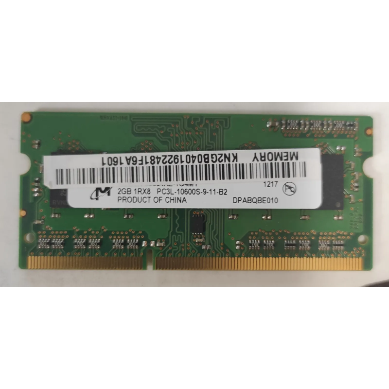 Micron2GB 1Rx8 PC3-10600S-9-10-B22GB