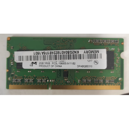 Micron2GB 1Rx8 PC3-10600S-9-10-B22GB