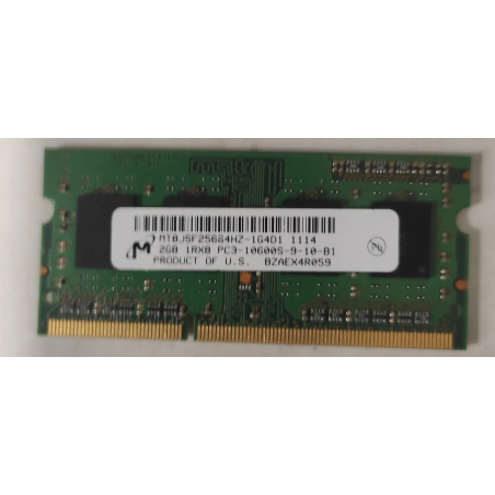 Micron2GB 1Rx8 PC3-10600S-9-10-B12GB