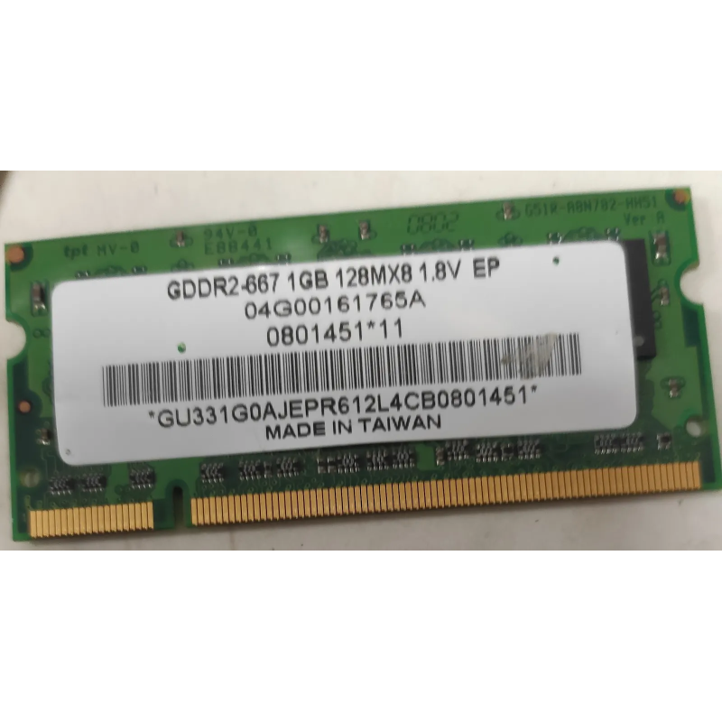 ElpidaGDDR2-667 1GB 64MX8 1.8V EP1GB