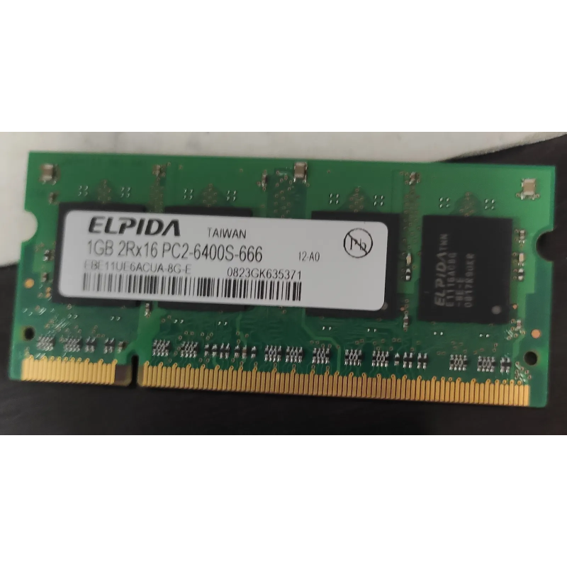 Elpida1GB 2Rx16 PC2-6400S-6661GB
