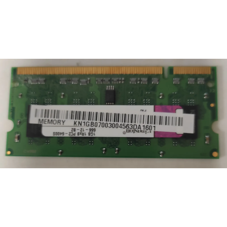 Kingston1GB 2Rx8 PC2-6400S-666-12-B21GB