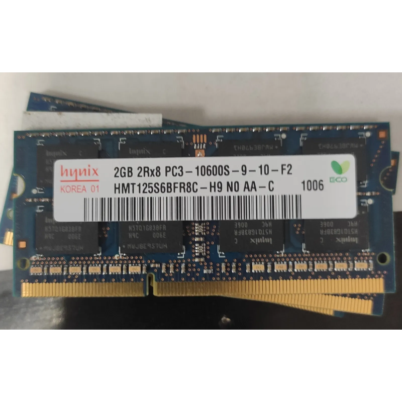Hynix2GB 2Rx8 PC3-10600S-9-10-F22GB