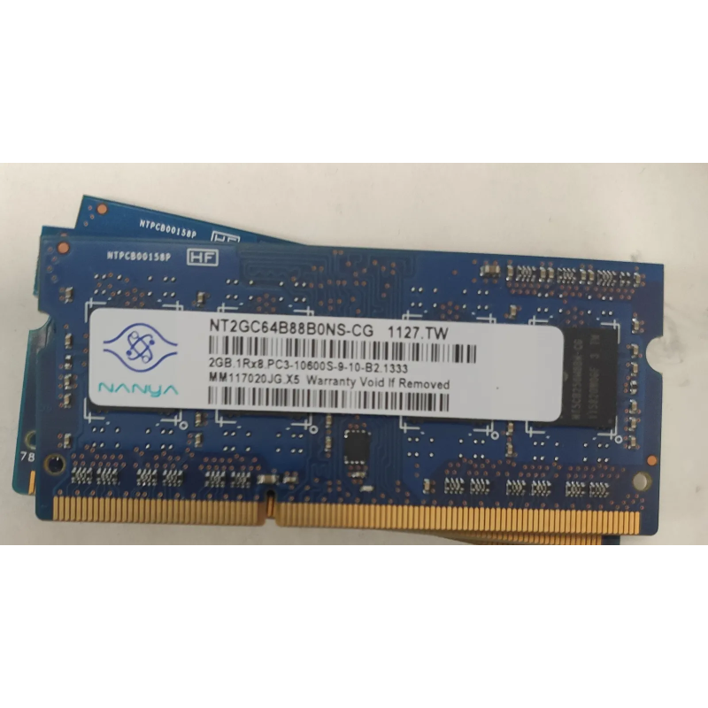 Nanya2GB 1Rx8 PC3-10600S-9-10-B2.13332GB