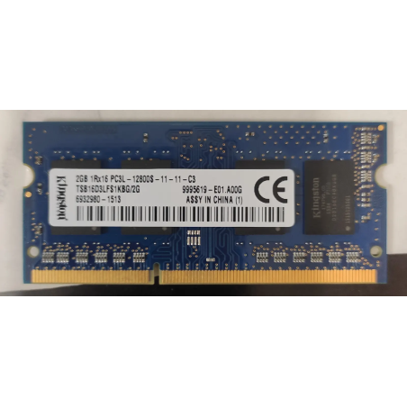 Kingston2GB 1Rx16 PC3L-12800S-11-11-C32GB