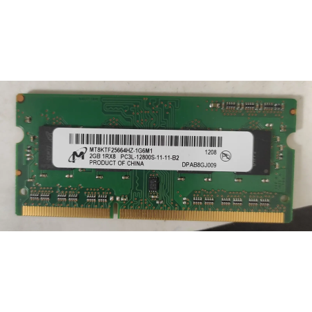 Micron2GB 1Rx8 PC3L-12800S-11-11-B22GB