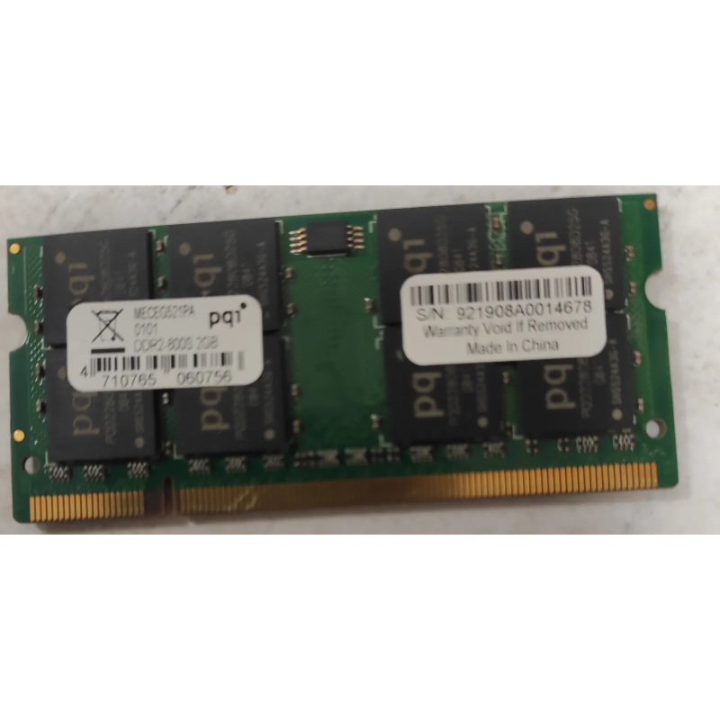 PQiDDR2-800S 2GB2GB