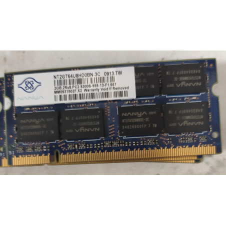 Nanya2GB 2Rx8 PC2-5300S-555-12-ZZ2GB