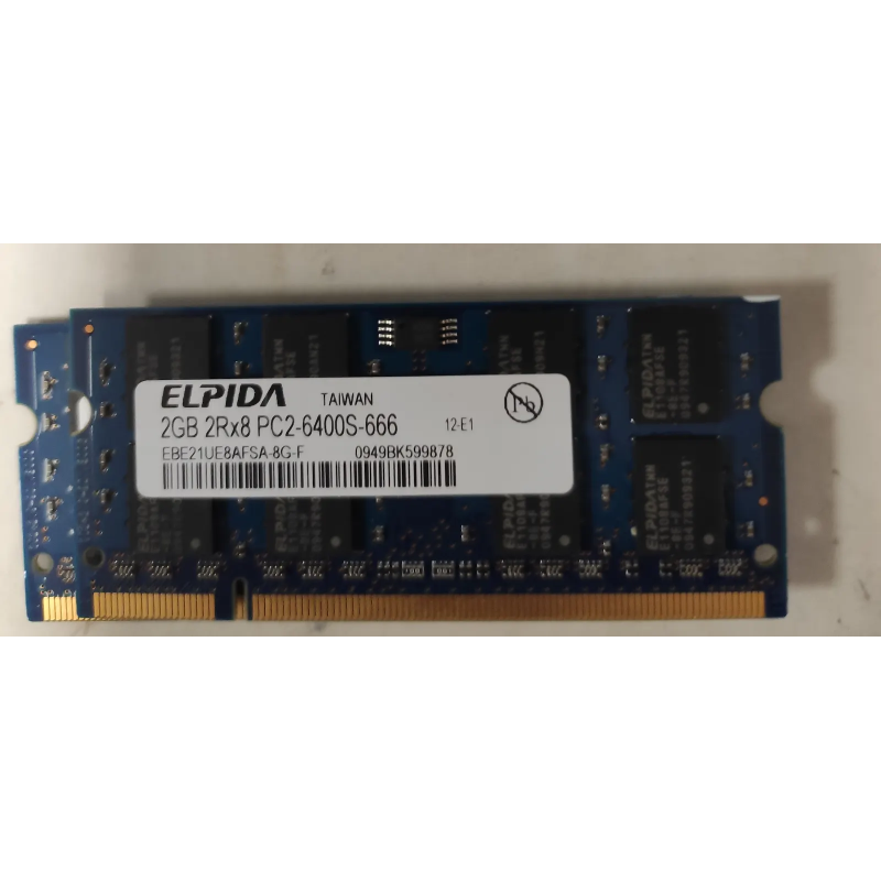 Elpida2GB 2Rx8 PC2-6400S-6662GB