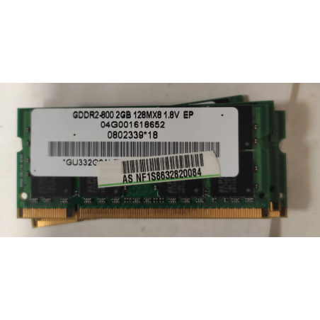 ElpidaGDDR2-800 2GB 128MX8 1.8V EP2GB