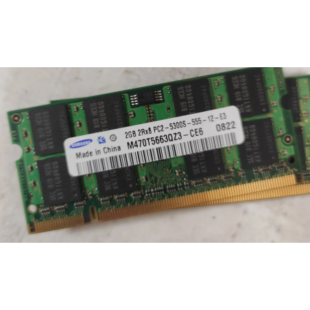Samsung2GB 2Rx8 PC2-5300S-555-12-E32GB