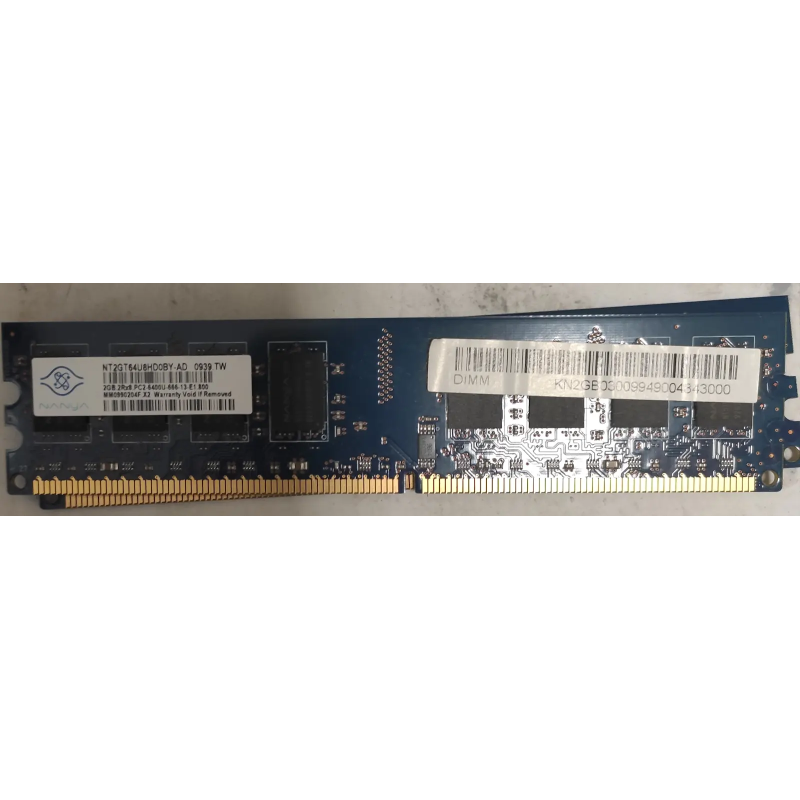 Nanya2GB 1Rx8 PC2-6400U-666-13-E1.8002GB