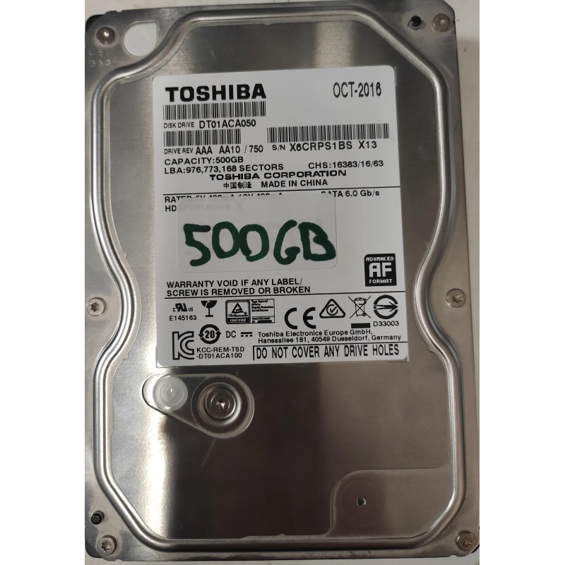 MAXTOR500GB
