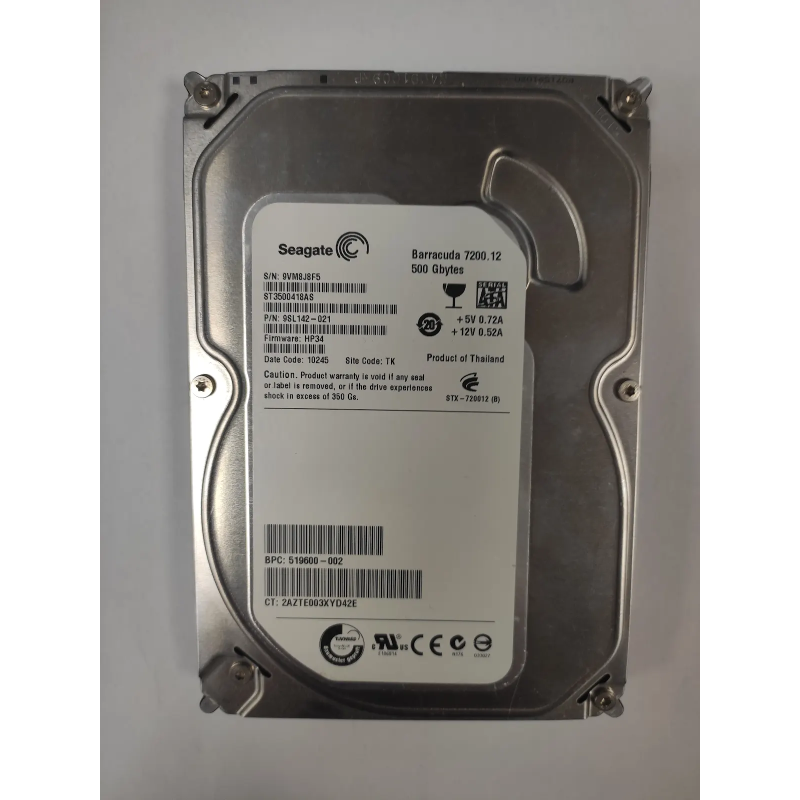 SEAGATEST3500418AS500GB