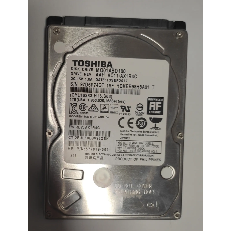 TOSHIBA97D6P74QT19F1TB