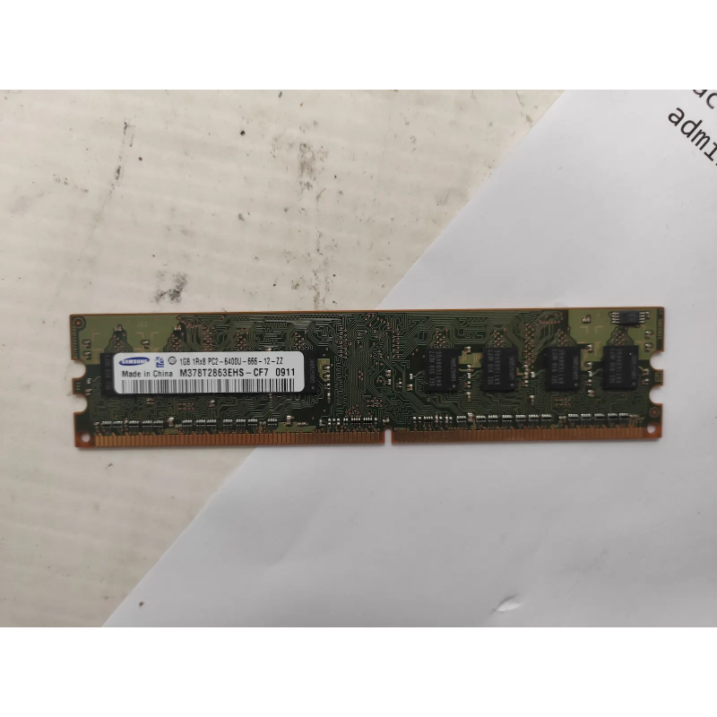 Samsung1GB 1Rx8 PC2-6400U-666-12-ZZ1GB