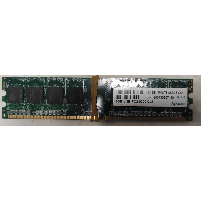 Apacer1GB UNB PC2-5300 CL51GB