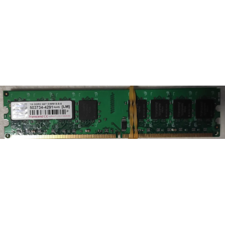 Transcend1GB DDR2 667 DIMM 5-5-51GB