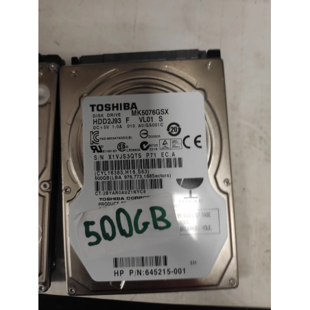 TOSHIBA500GB