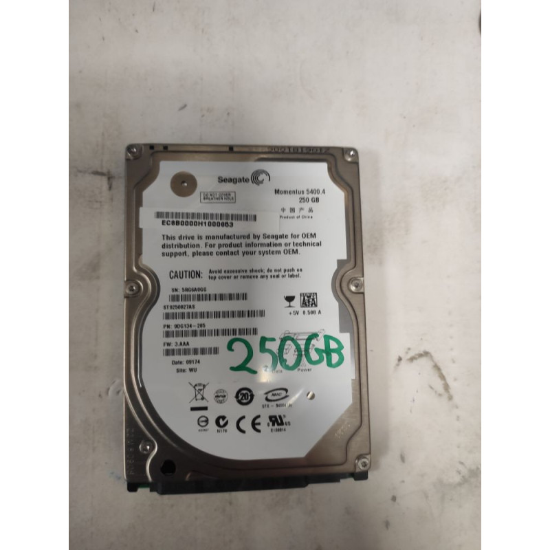 SEAGATE250GB